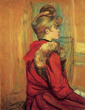Load image into Gallery viewer, Girl in a Fur Mademoiselle Jeanne Fontaine