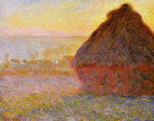 Load image into Gallery viewer, Grainstack at Sunset