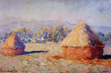 Load image into Gallery viewer, Grainstacks in the Sunlight Morning Effect