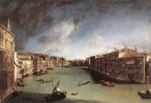 Load image into Gallery viewer, Grand Canal Looking Northeast from Palazo Balbi toward the Rialto Bridge