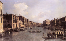 Load image into Gallery viewer, Grand Canal Looking South East from the Campo Santa Sophia to the Rialto Bridge