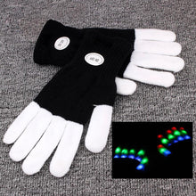 Load image into Gallery viewer, LED Glow Gloves Rave Light Flashing Finger ( 1 Pair )