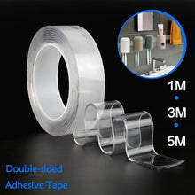 Load image into Gallery viewer, Double sided Multi-Functional Nano-Adhesive Residue-Free Transparent Super-Adhesive Tape Roll