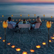 Load image into Gallery viewer, LED Solar Path Torch Light Dancing Flame Night