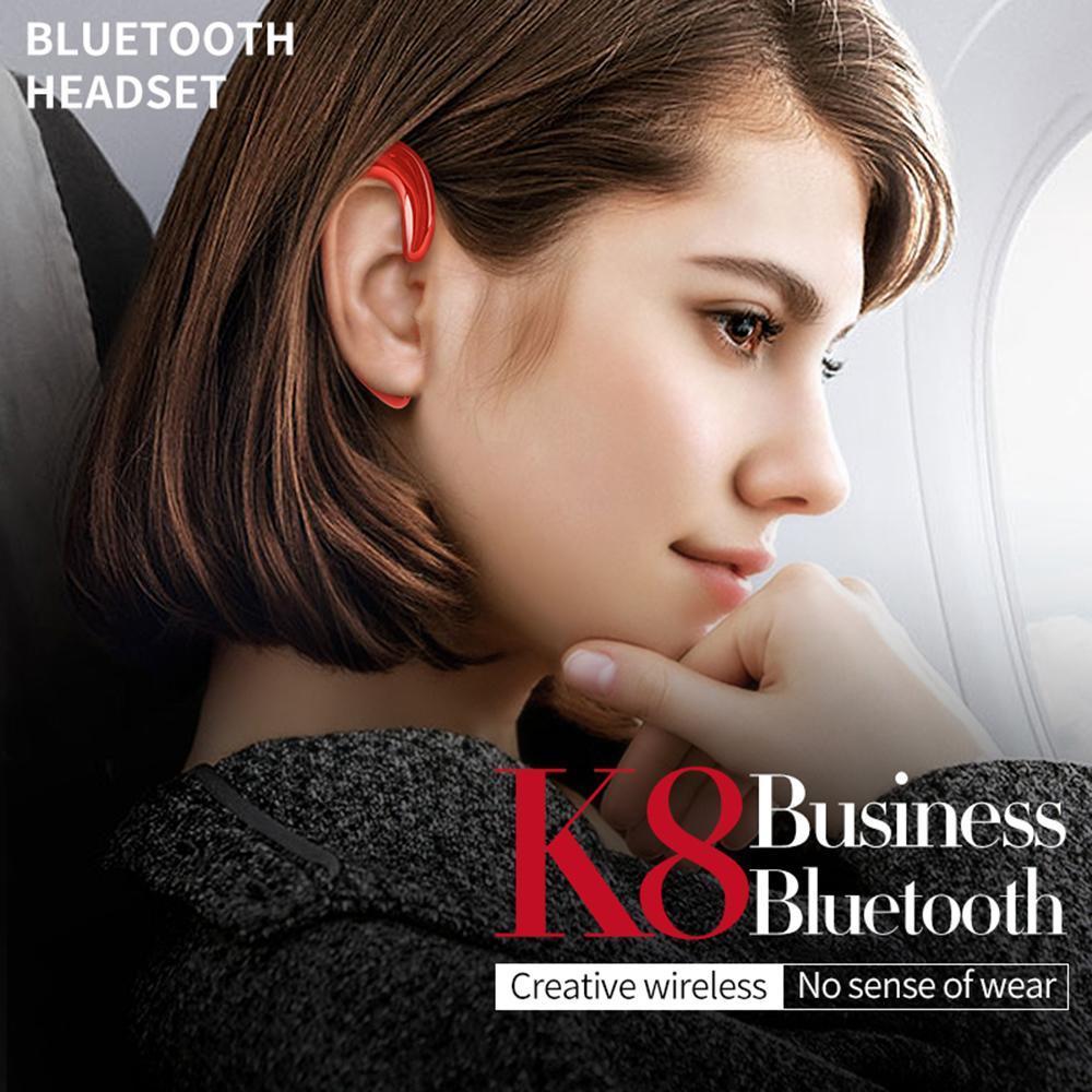 K8 Bone Conduction Earhook Wireless Bluetooth Earphone（80%OFF）