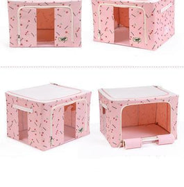 66L Middle Visible Clothing Blanket Organizer Box