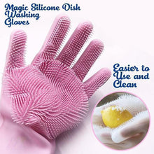 Load image into Gallery viewer, Magic Silicone Dish Washing Gloves