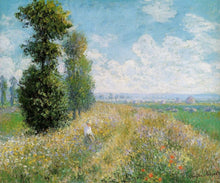 Load image into Gallery viewer, Meadow with Poplars