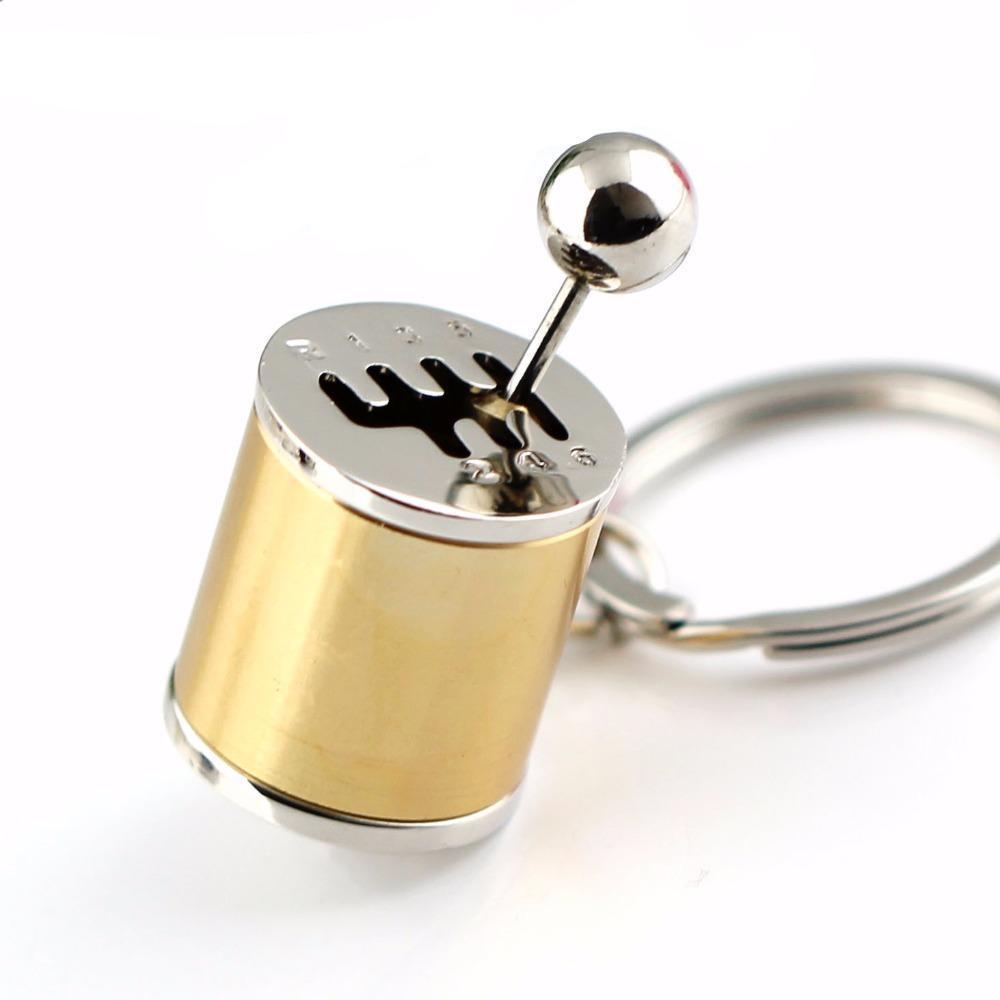 3D Miniature Gear Stick Style Keychain