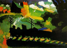Load image into Gallery viewer, Murnau - View with Railway and Castle