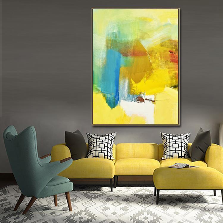 Minimalist Art Painting,Living Room Wall Art