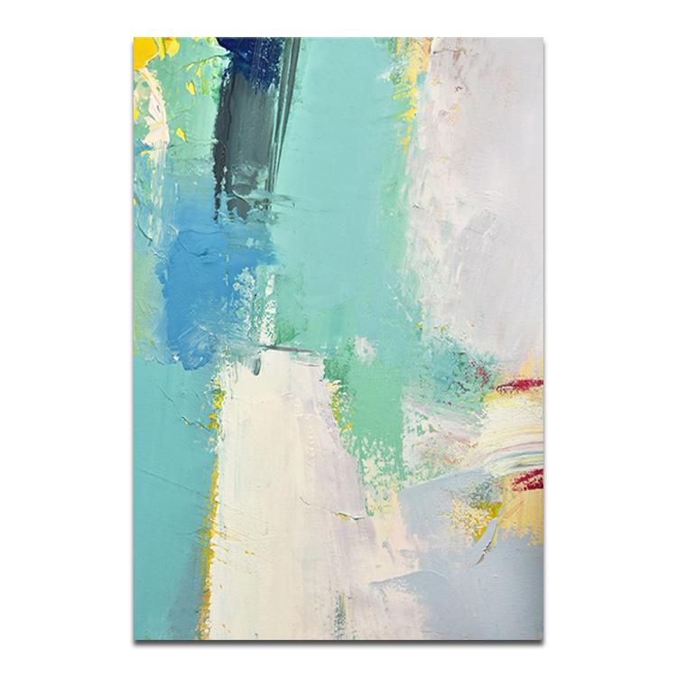 Nature Abstracted/ Original Abstract Painting / Seascape Painting
