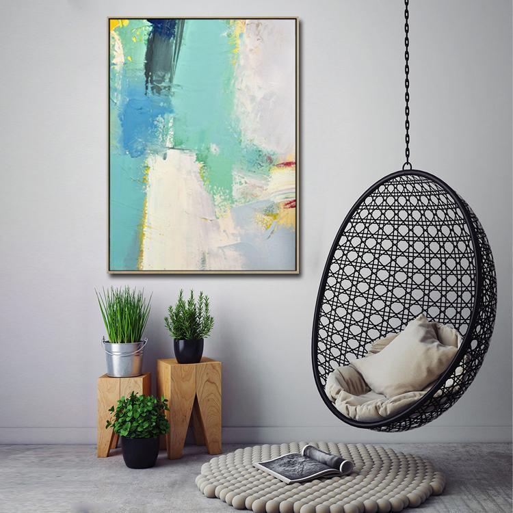Nature Abstracted/ Original Abstract Painting / Seascape Painting