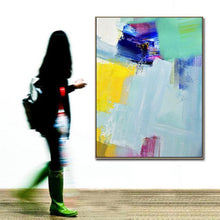 Load image into Gallery viewer, Abstract Canvas Wall Art, Modern Textured Painting, Ready to hang