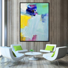 Load image into Gallery viewer, Abstract Canvas Wall Art, Modern Textured Painting, Ready to hang