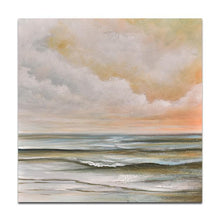Load image into Gallery viewer, Original oil painting Calm seas and clear skies