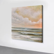 Load image into Gallery viewer, Original oil painting Calm seas and clear skies