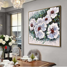 Load image into Gallery viewer, Hand painting - heavy oil color - flowers