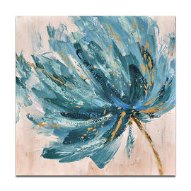 Flowers stirred by the breeze