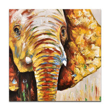 Load image into Gallery viewer, Yellow gold elephant