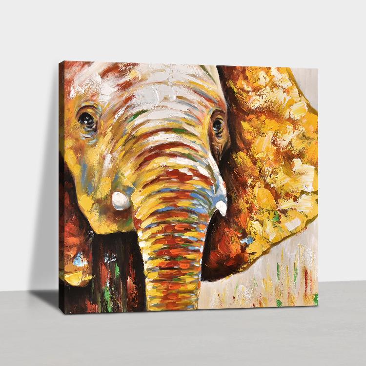 Yellow gold elephant