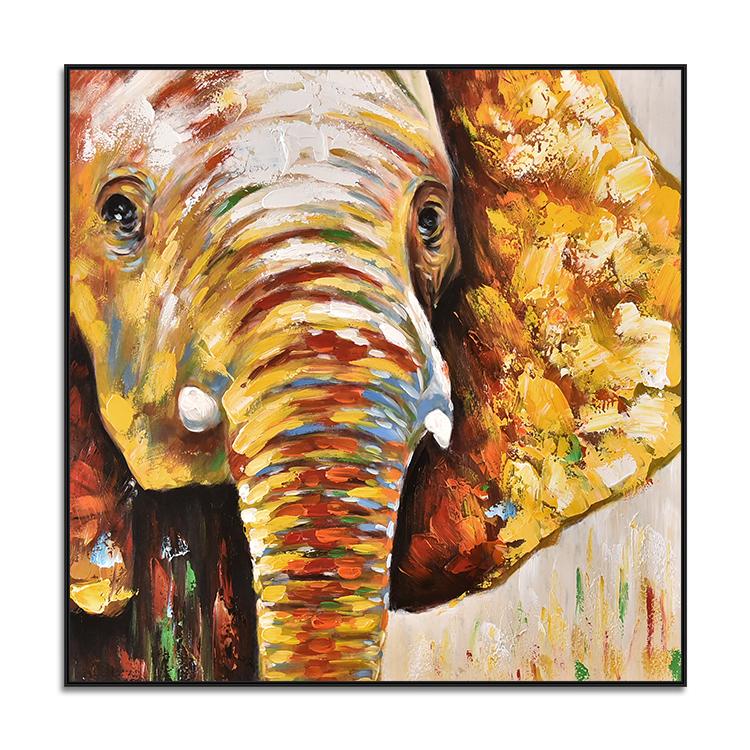 Yellow gold elephant