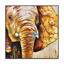 Load image into Gallery viewer, Yellow gold elephant