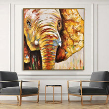 Load image into Gallery viewer, Yellow gold elephant