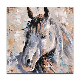 Horse painting abstract horse painting original horse painting