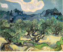 Load image into Gallery viewer, Olive Trees with the Alpilles in the Background