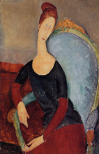 Load image into Gallery viewer, Portrait of Jeanne Hebuterne Seated in an Armchair