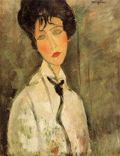 Load image into Gallery viewer, Portrait of a Woman in a Black Tie