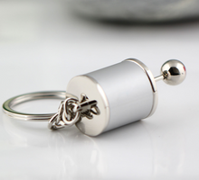 Load image into Gallery viewer, 3D Miniature Gear Stick Style Keychain