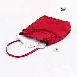 CANVAS SHOPPING TOTE - 6 COLORS!