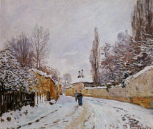 Load image into Gallery viewer, Road under Snow Louveciennes