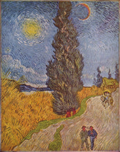 Load image into Gallery viewer, Road with Cypress and Star