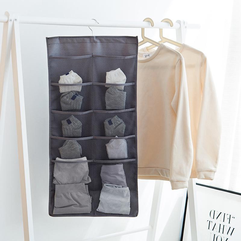 SAFEBET Both Sides Closet Wardrobe Cabinet Hanging Organizer