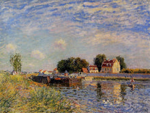Load image into Gallery viewer, Saint Mammes Ducks on Canal