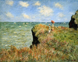 Stroll At The Rocks Of Pourville