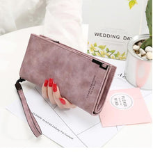 Load image into Gallery viewer, RFID Long Wallet Clutch Bag