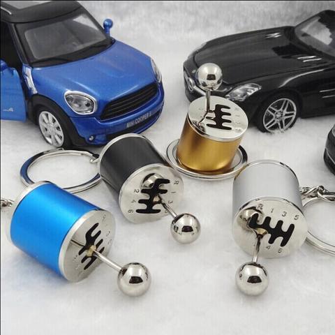3D Miniature Gear Stick Style Keychain