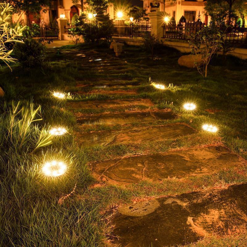 Solar Powered LED Path Light