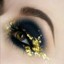 Load image into Gallery viewer, Gold  Mix Glitter Chunky Multi Purpose Dust Powder Arts &amp;  Cosmetic Face Eye Body Nails Skin Hair Festival