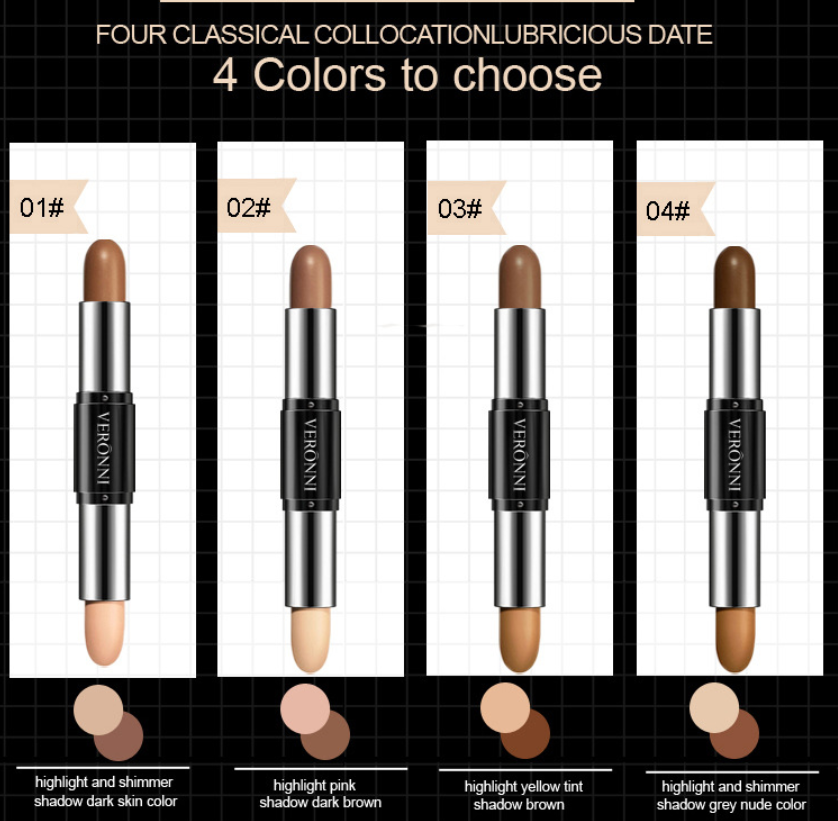 VERONNI Double-Ended Contour & Highlighter