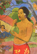 Load image into Gallery viewer, Tahiti woman with fruit detail