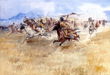 Load image into Gallery viewer, The Battle Between the Blackfeet and the Piegans