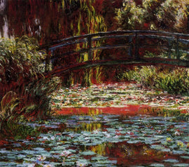 The Bridge over the Water Lily Pond 1