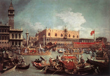 Load image into Gallery viewer, The Bucintoro Returning to the Molo on Ascension Day