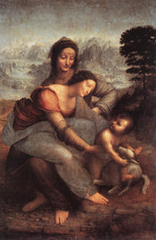 The Virgin and Child with St Anne