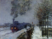 Load image into Gallery viewer, Train in the Snow the Locomotive